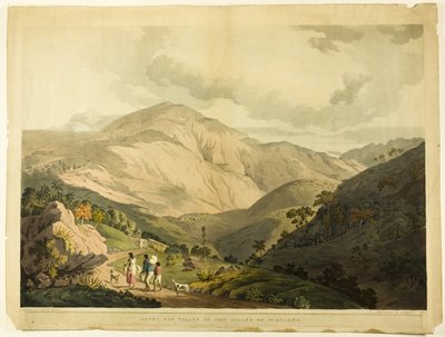 Valle de Sandy Bay, Santa Elena de Daniel Havell