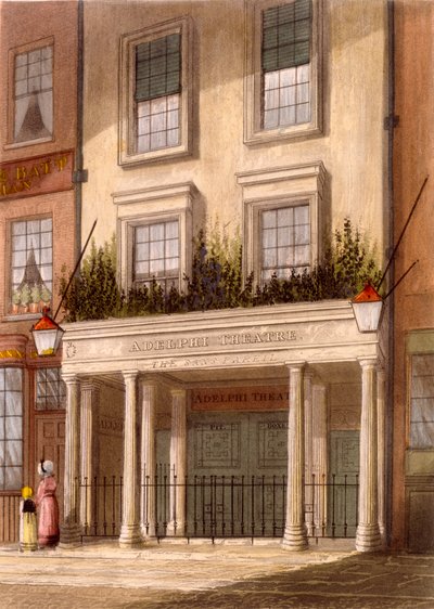 El Teatro Sans Pareil, 1826 de Daniel Havell