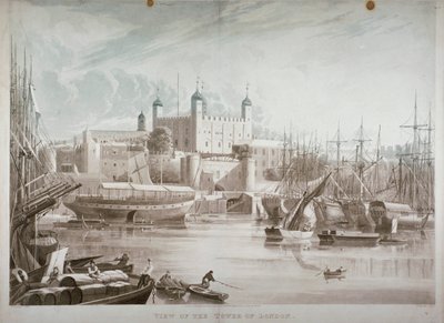 Torre de Londres, 1819 de Daniel Havell