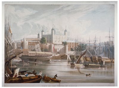 Torre de Londres, 1819 de Daniel Havell