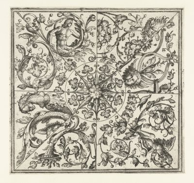 decoración del techo de Daniel Hopfer (I)