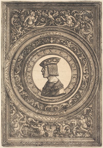 Emperador Carlos V de Daniel Hopfer
