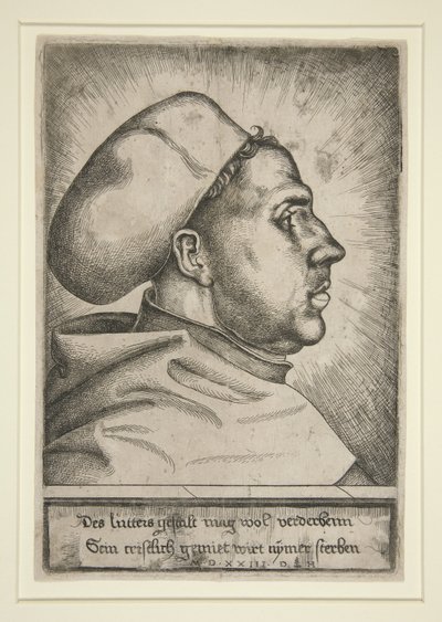 Martín Lutero, 1523 de Daniel Hopfer
