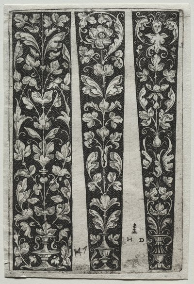 Ornamento de filete de Daniel Hopfer