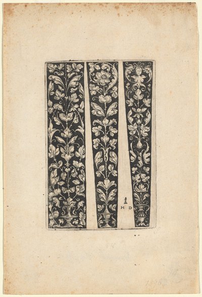 Ornamento para vaina de daga de Daniel Hopfer