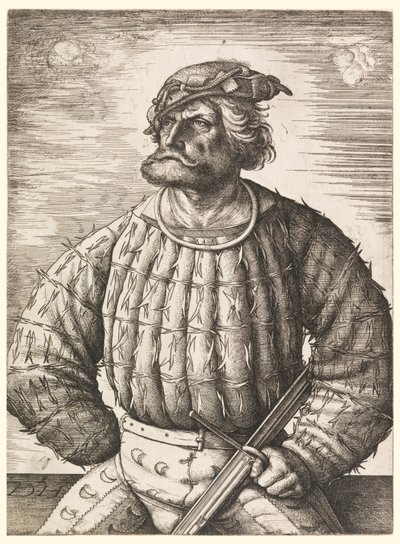 Retrato de Conrad von der Rosen de Daniel Hopfer
