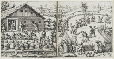 El festival, después de 1520 de Daniel Hopfer