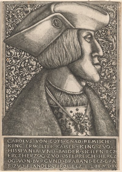 Emperador Carlos V de Daniel Hopfer and Hieronymus Hopfer