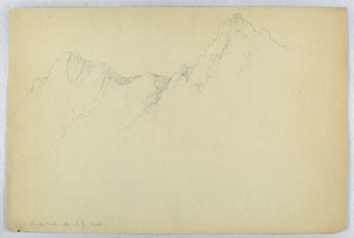 Dixville Notch, acercamiento desde el oeste de Daniel Huntington