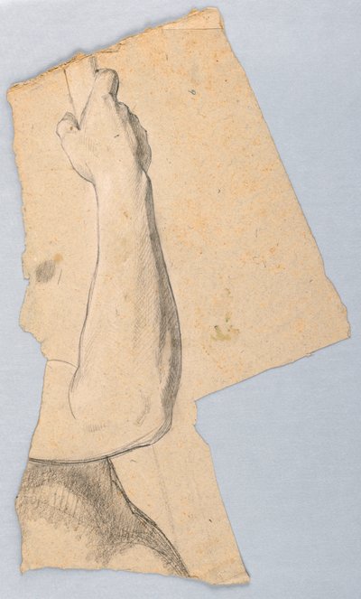 Dibujo, Estudio para "Tribute Money", 1852 de Daniel Huntington