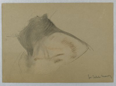 Dibujo, Estudio para "Tribute Money", 1852 de Daniel Huntington