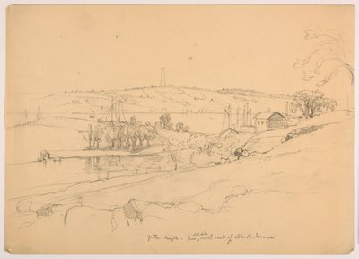 Alturas de Groton desde la Colina al Noreste de New London de Daniel Huntington