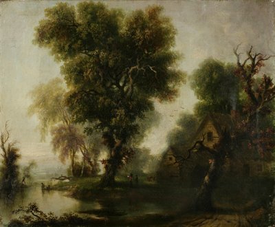 Paisaje, 1837 de Daniel Huntington