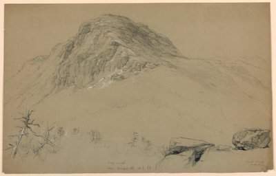 Mirando al sur, Monte Mansfield, Vermont de Daniel Huntington