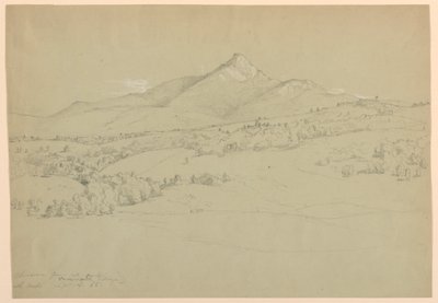 Monte Chocorua desde la colina cerca del pueblo de Tamworth de Daniel Huntington