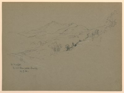 Monte Mansfield, Vermont de Daniel Huntington