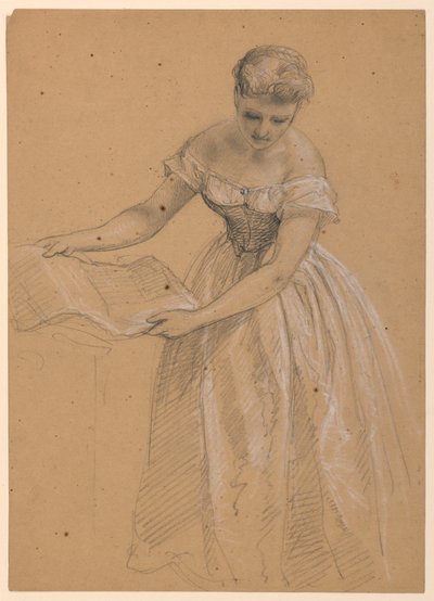 Mujer de Pie de Daniel Huntington