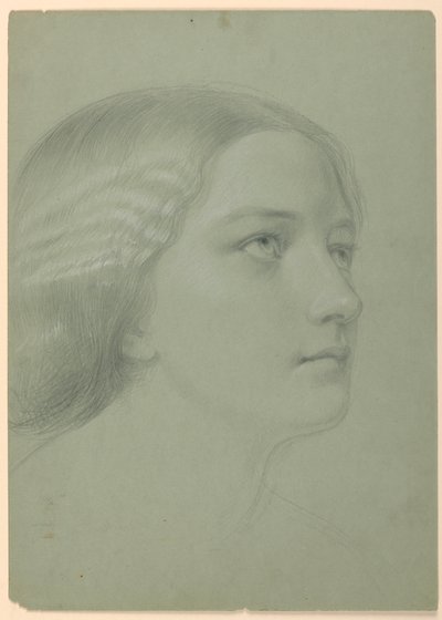 Estudio para una Magdalena de Daniel Huntington