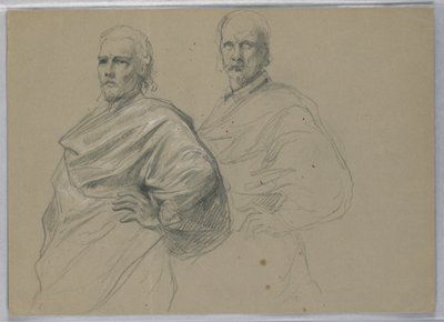 Estudio para "Tiziano mostrando" de Daniel Huntington