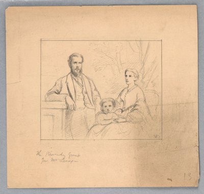 Estudio para "Tiziano mostrando" de Daniel Huntington