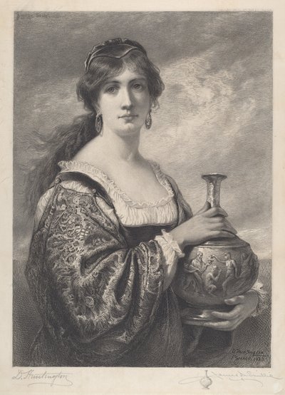 La Hija del Orfebre de Daniel Huntington