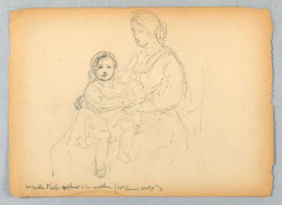 El sobrino de William Walter Phelps y su madre, la Sra. Steuart Dodge de Daniel Huntington