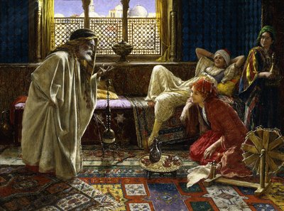 Entreteniendo al harén de Daniel Israel