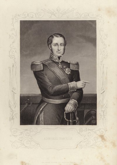 Almirante Havelin (grabado) de Daniel John. Pound