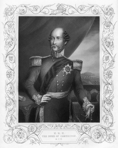 Príncipe Jorge 1819-1904, el Duque de Cambridge, 1857 de Daniel John Pound