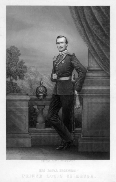 Príncipe Luis de Hesse, siglo XIX de Daniel John Pound