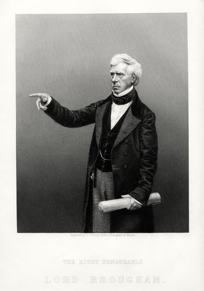 El Muy Honorable Henry Brougham, Lord Alto Canciller de Gran Bretaña de Daniel John Pound