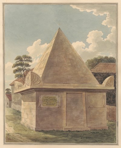 Tumba de John Greg en el cementerio de Hampton de Daniel Lysons