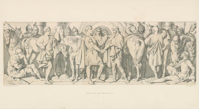 Harold y el Duque Guillermo se encuentran de Daniel Maclise