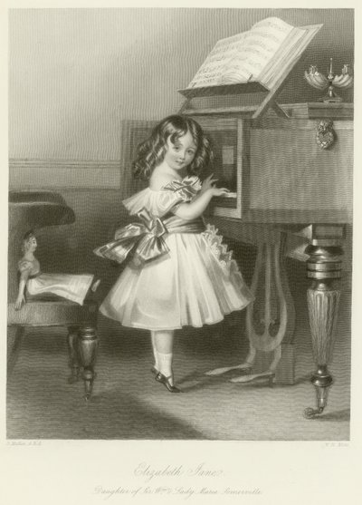 Lady Elizabeth Jane Somerville de Daniel Maclise
