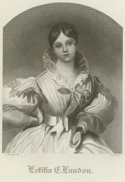 Letitia Elizabeth Landon de Daniel Maclise