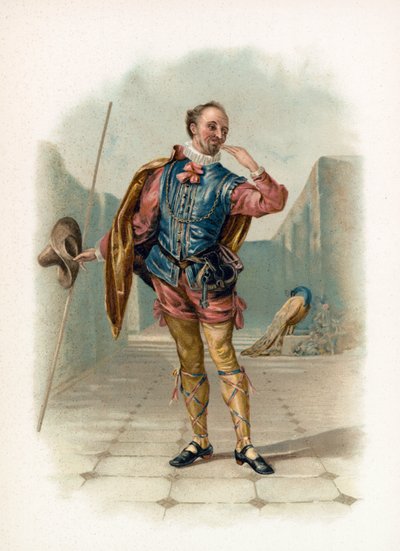 Malvolio de Noche de Reyes de Daniel Maclise