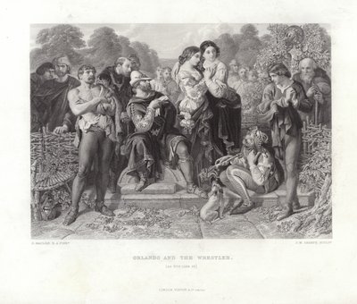 Orlando y el Luchador de Daniel Maclise
