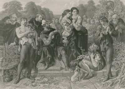 Orlando y el luchador, Como gustéis de Daniel Maclise