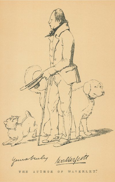 Sir Walter Scott de Daniel Maclise