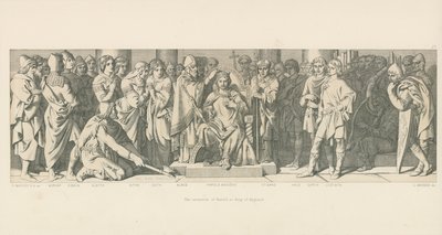 La coronación de Harold como Rey de Inglaterra de Daniel Maclise