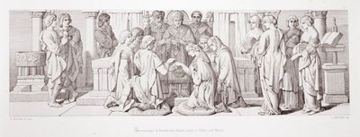 El matrimonio de Harold con Aldyth, hermana de Edwin y Morcar, de 