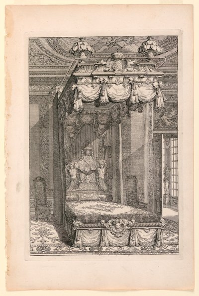 Diseño para la cámara de estado, en el Segundo Libro de Interiores de Daniel Marot