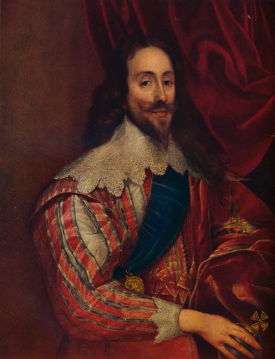 Carlos I, rey de Gran Bretaña e Irlanda, siglo XVII, 1913 de Daniel Mytens
