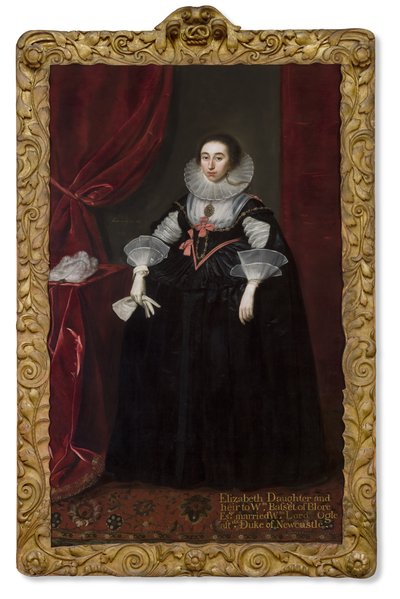 Retrato de Elizabeth Cavendish, 1624 de Daniel Mytens