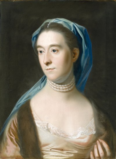 Retrato de la Sra. Joseph Henshaw (Sarah Henshaw, 1736-1822), c. 1770 de Daniel Mytens