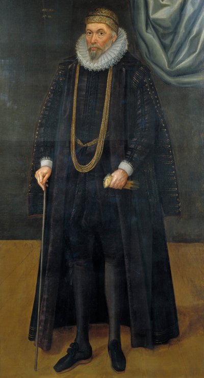 Sir John Garrard, alcalde en 1601 de Daniel Mytens