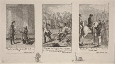 Anécdotas del Rey Federico II de Daniel Nikolaus Chodowiecki