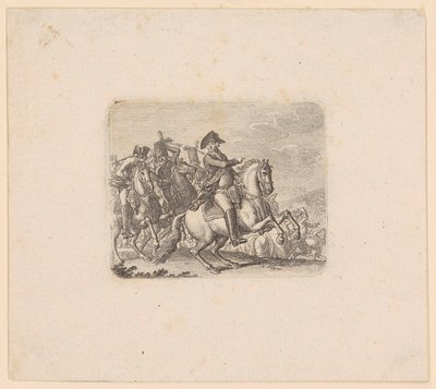 Salida del ejército prusiano de Daniel Nikolaus Chodowiecki