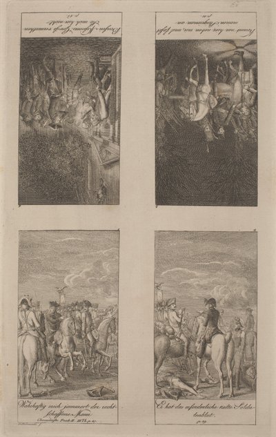 Características del Rey Federico II (Parte III) de Daniel Nikolaus Chodowiecki