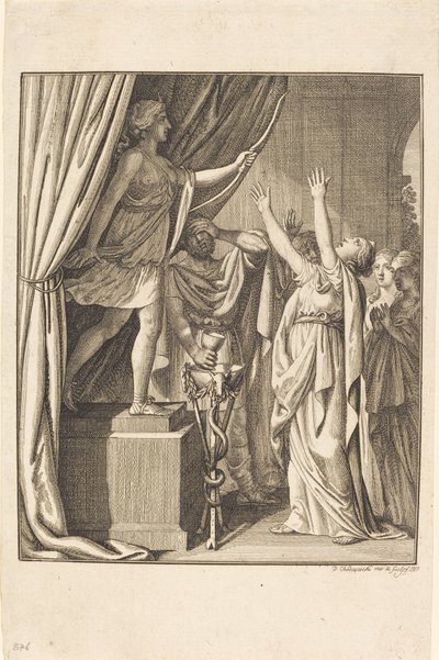 Diana de Daniel Nikolaus Chodowiecki